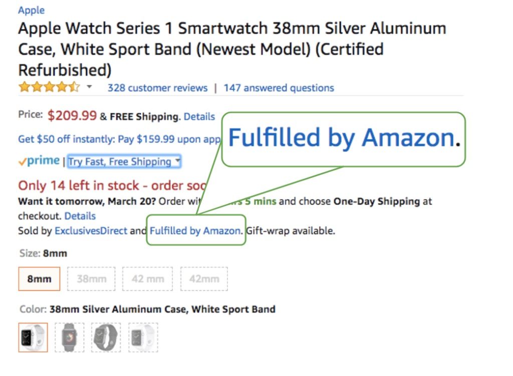 fulfilled by Amazon
